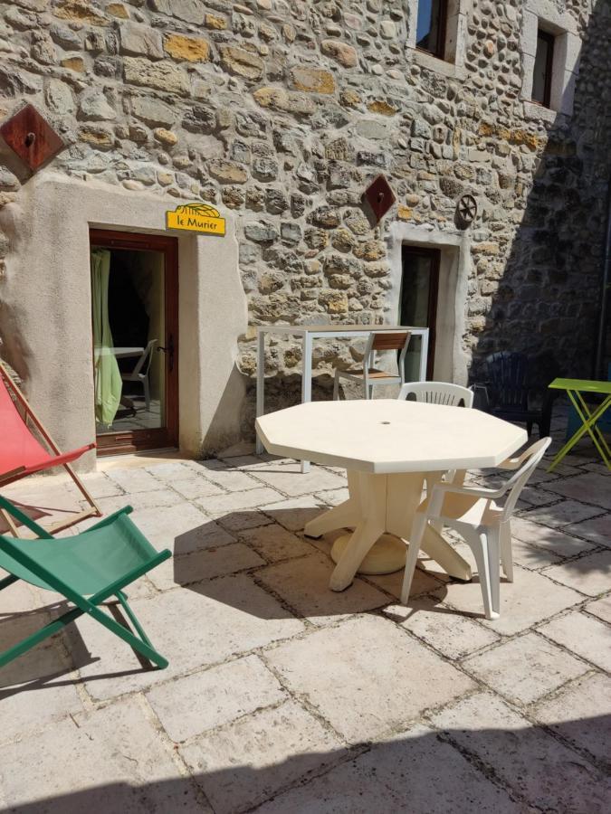 Ardeche Les Cigales, Studio Murier Piscine Partagee Grospierres Exterior photo