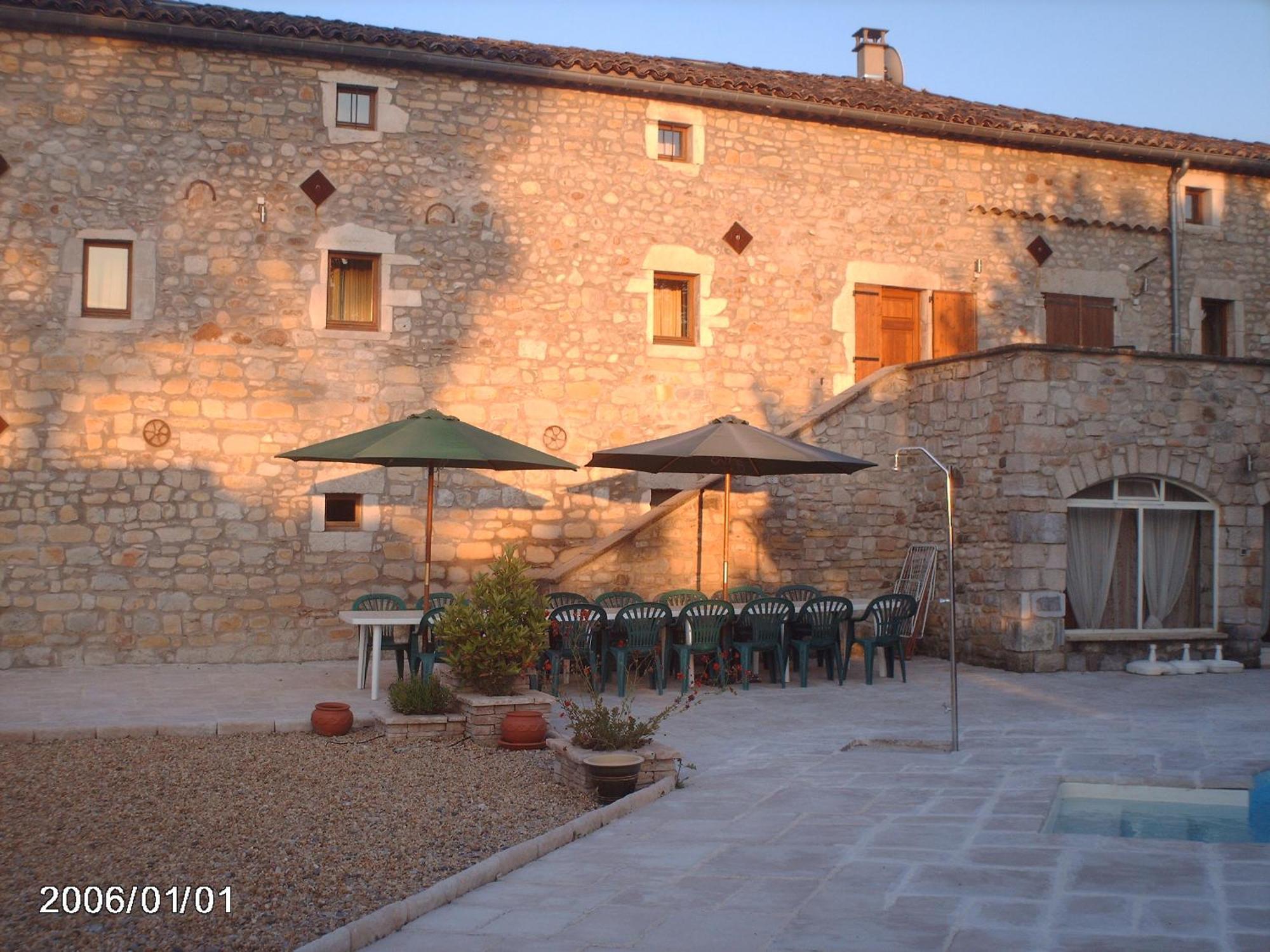 Ardeche Les Cigales, Studio Murier Piscine Partagee Grospierres Exterior photo